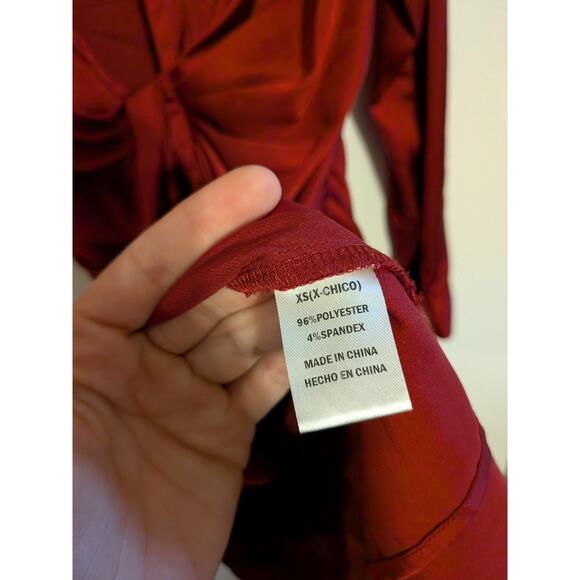 Fashion Nova Scandalous Babe Mini Dress - Wine size XS - Picture 5 of 9